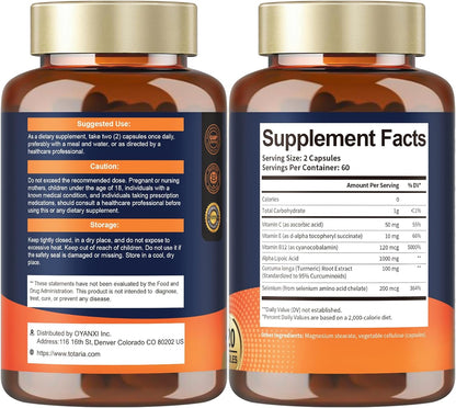 Alpha Lipoic Acid 1000Mg